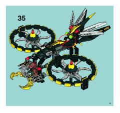 LEGO 8117 instructions page 51 – build guide