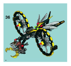 LEGO 8117 instructions page 52 – build guide