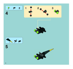 LEGO 8117 instructions page 6 – build guide