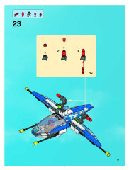 LEGO 8118 instructions page 23 – build guide