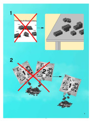 LEGO 8118 instructions page 3 – build guide