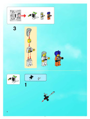 LEGO 8118 instructions page 4 – build guide