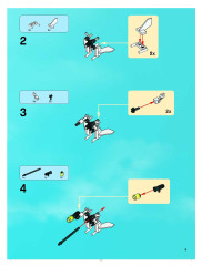 LEGO 8118 instructions page 5 – build guide