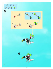 LEGO 8118 instructions page 6 – build guide