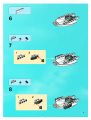 LEGO 8118 instructions page 9 – build guide