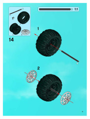 LEGO 8118 instructions page 17 – build guide