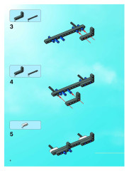 LEGO 8118 instructions page 6 – build guide