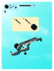LEGO 8118 instructions page 8 – build guide