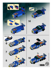 LEGO 8120 instructions page 2 – build guide