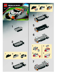LEGO 8121 instructions page 1 – build guide