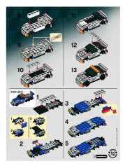 LEGO 8121 instructions page 2 – build guide