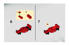 LEGO 8123 instructions page 5 – build guide