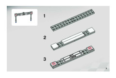 LEGO 8123 instructions page 9 – build guide