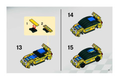 LEGO 8124 instructions page 11 – build guide