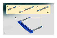 LEGO 8124 instructions page 14 – build guide