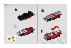 LEGO 8124 instructions page 5 – build guide