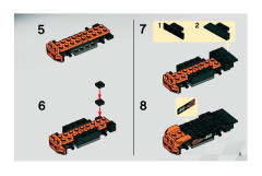 LEGO 8125 instructions page 6 – build guide