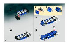 LEGO 8125 instructions page 9 – build guide