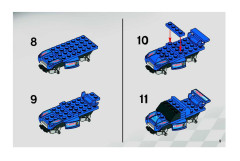 LEGO 8126 instructions page 9 – build guide