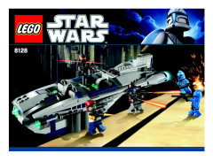 LEGO 8128 instructions page 1 – build guide