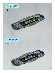 LEGO 8128 instructions page 11 – build guide