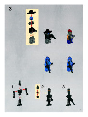 LEGO 8128 instructions page 3 – build guide