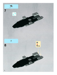 LEGO 8128 instructions page 6 – build guide