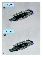 LEGO 8128 instructions page 8 – build guide