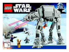 LEGO 8129 instructions page 1 – build guide