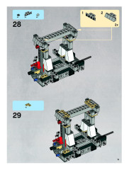 LEGO 8129 instructions page 19 – build guide