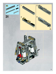 LEGO 8129 instructions page 21 – build guide