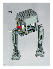 LEGO 8129 instructions page 34 – build guide