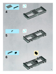 LEGO 8129 instructions page 5 – build guide