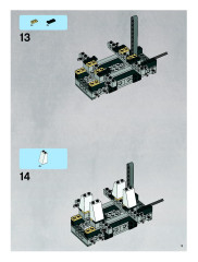 LEGO 8129 instructions page 9 – build guide