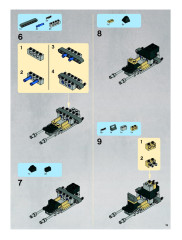 LEGO 8129 instructions page 19 – build guide
