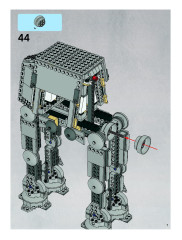 LEGO 8129 instructions page 7 – build guide