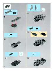 LEGO 8129 instructions page 8 – build guide