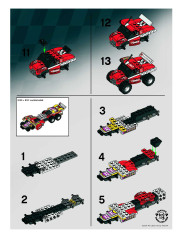 LEGO 8130 instructions page 2 – build guide