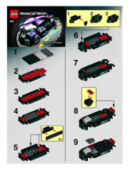 LEGO 8132 instructions page 1 – build guide