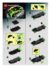 LEGO 8133 instructions page 1 – build guide