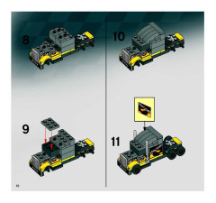 LEGO 8134 instructions page 10 – build guide