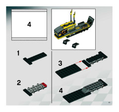 LEGO 8134 instructions page 11 – build guide