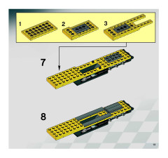 LEGO 8134 instructions page 13 – build guide