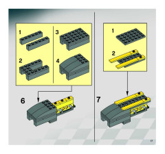 LEGO 8134 instructions page 17 – build guide