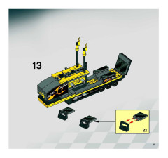LEGO 8134 instructions page 19 – build guide