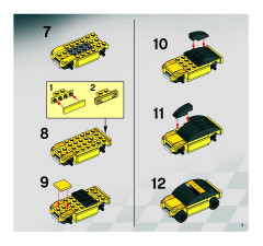 LEGO 8134 instructions page 3 – build guide