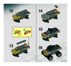 LEGO 8134 instructions page 7 – build guide