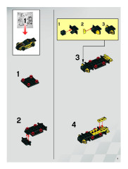 LEGO 8135 instructions page 3 – build guide