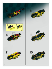 LEGO 8135 instructions page 4 – build guide
