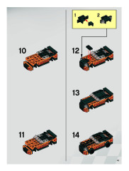 LEGO 8135 instructions page 43 – build guide